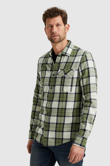 PME legend long sleeve shirt ctn twill check